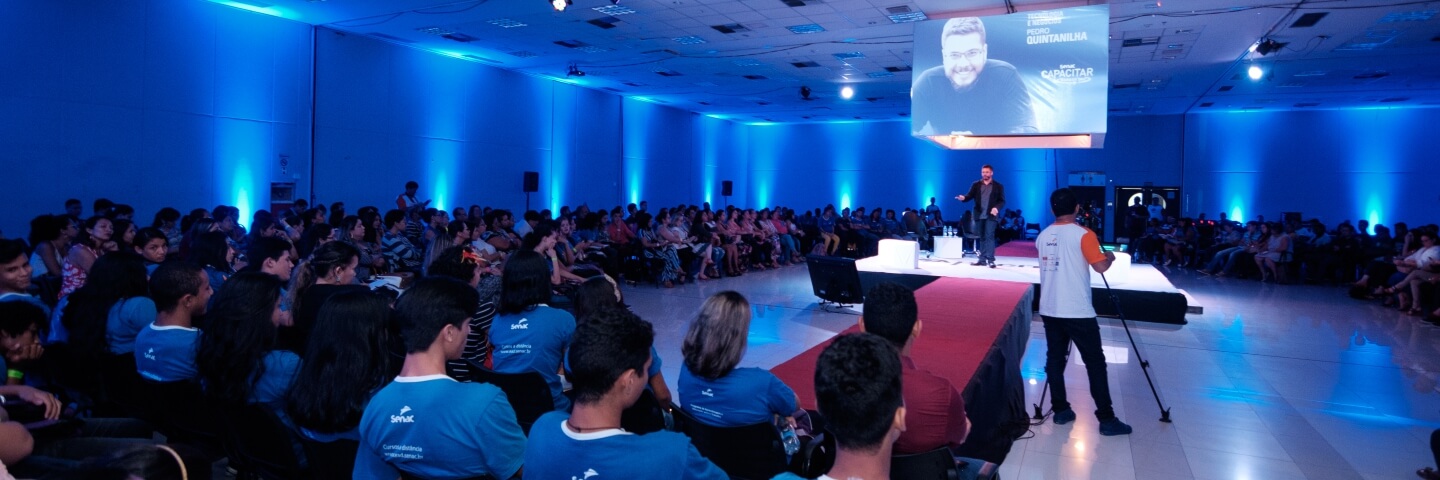 Alunos do Senac Amazonas em evento de capacitação em Manaus