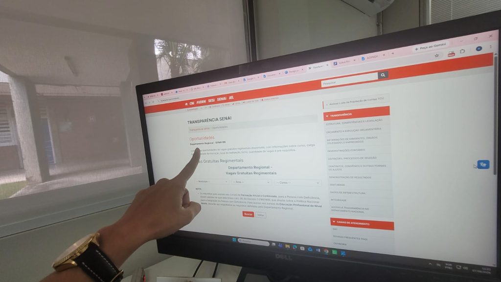 Divulgação do Senai Rio Grande do Norte sobre as 2 mil vagas EAD do Programa de Gratuidade Regimental